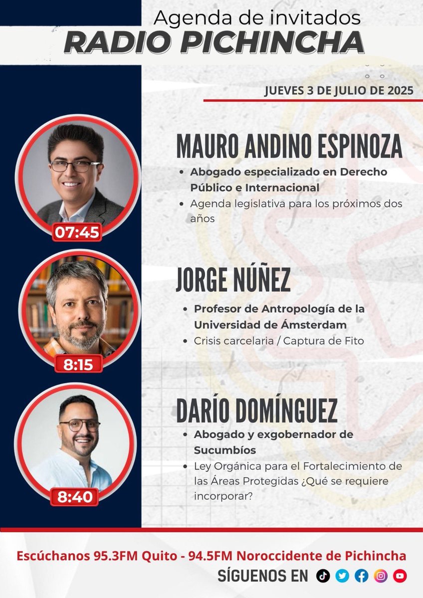 Jorge Núñez (@trading_affects) on Twitter photo Si están con algo de tiempo, mañana estaré en <a href="/radio_pichincha/">Radio Pichincha</a> hablando sobre la crisis carcelaria en Ecuador, la misma que no podemos entender sin prestar atención al papel que juega el aparato represivo del Estado en la economía extractiva y la circulación del dinero. Si están con algo de tiempo, mañana estaré en <a href="/radio_pichincha/">Radio Pichincha</a> hablando sobre la crisis carcelaria en Ecuador, la misma que no podemos entender sin prestar atención al papel que juega el aparato represivo del Estado en la economía extractiva y la circulación del dinero.
