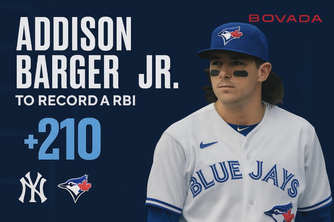 Riding with Vladdy and Barger from the red hot Blue Jays tonight! 🔥

Odds via Bovada / Bodog!