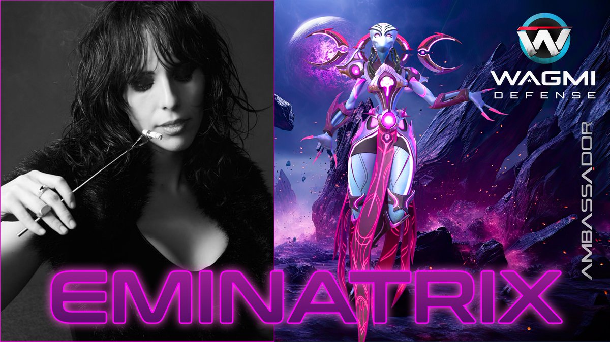 WAGMI Games (@wagmigameco) on Twitter photo 🚨NEW AMBASSADOR ANNOUNCEMENT!🚨
🎉🎉🎉<a href="/eminatr1x/">EMINATR1X̅ 💕 | LMT</a>🎉🎉🎉
Eminatr1x has been diving head first into everything #WAGMIGAMES creating content around gameplay, lore, ANIME as well as how to trade cards!
Her videos are top notch and she's been doing an amazing job driving the growth 🚨NEW AMBASSADOR ANNOUNCEMENT!🚨
🎉🎉🎉<a href="/eminatr1x/">EMINATR1X̅ 💕 | LMT</a>🎉🎉🎉
Eminatr1x has been diving head first into everything #WAGMIGAMES creating content around gameplay, lore, ANIME as well as how to trade cards!
Her videos are top notch and she's been doing an amazing job driving the growth