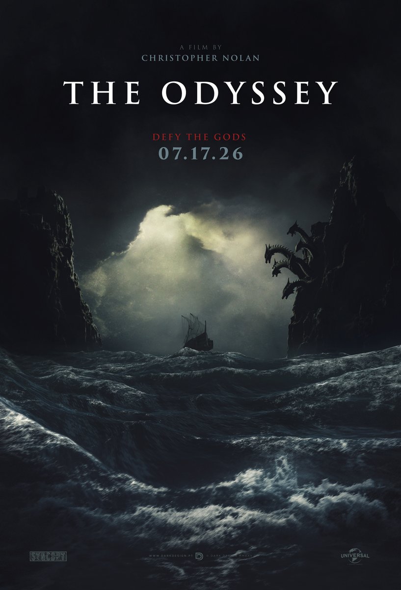 Here is my concept teaser poster for Christopher Nolan's "The Odyssey". #TheOdyssey