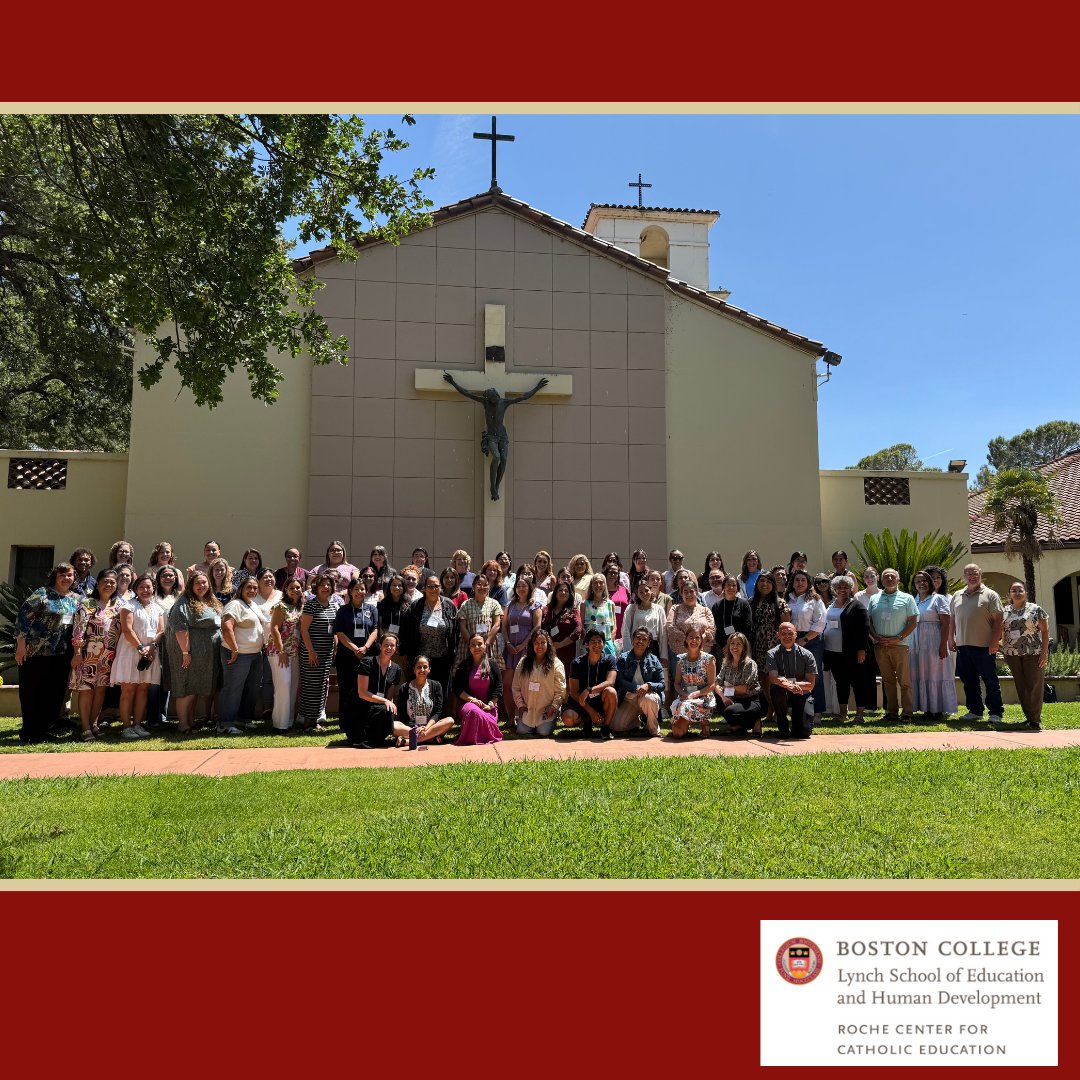 RocheCenter's tweet image. A final celebration of an outstanding group of dual language educators who finished up a wonderful @BCTwinCS Academy in Sacramento, CA last week. Elevating our national network of dual-language Catholic schools!

Learn more about TWIN-CS:  bc.edu/content/bc-web…