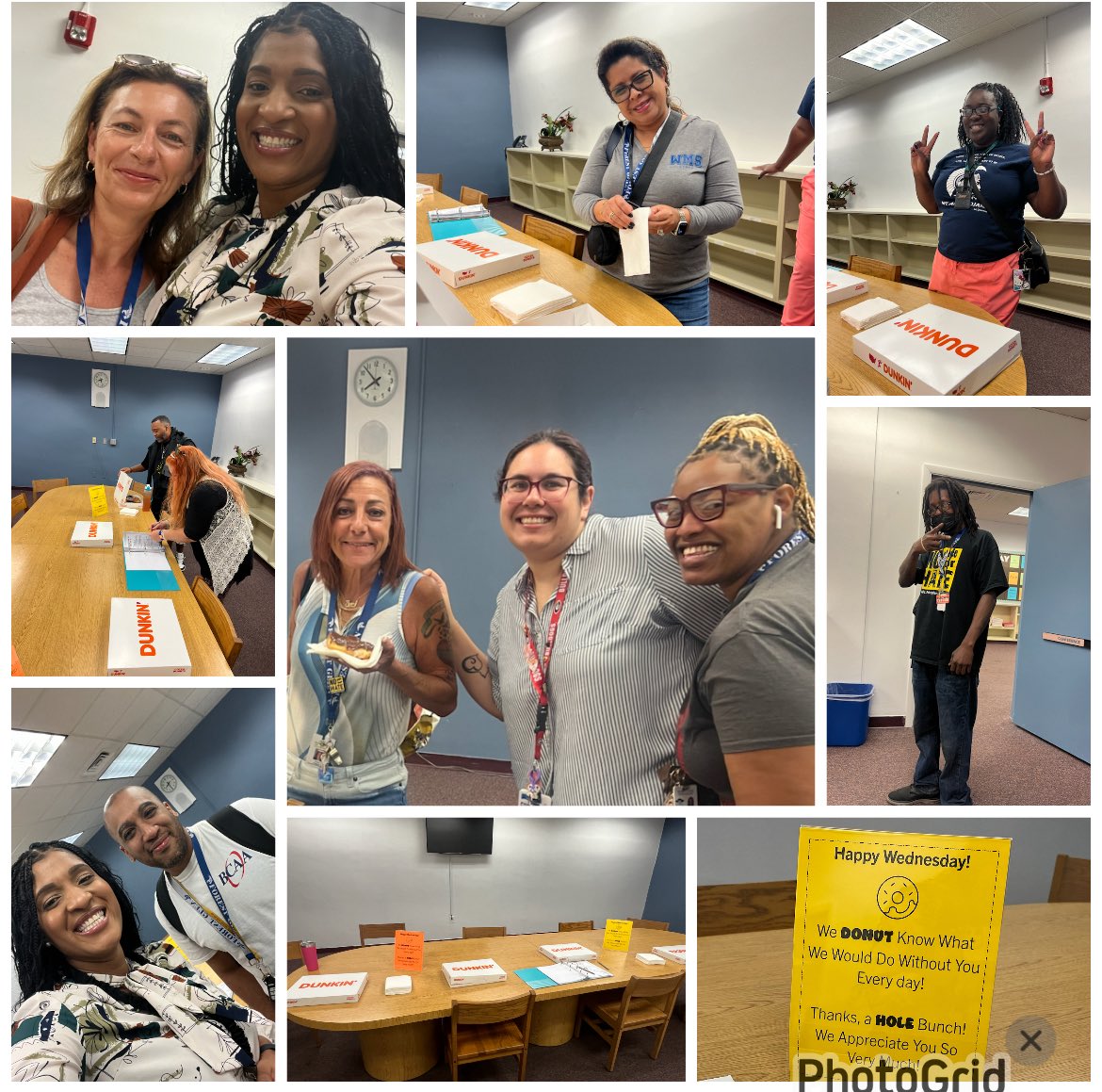 Happy Wednesday! We “Donut” know what we’d do without the amazing staff at the Forest Glen Summer Program and we appreciate them a “Hole” bunch!
A big thank-you to our site principal, Dr. Norris, for treating the team to donuts and spreading the joy!