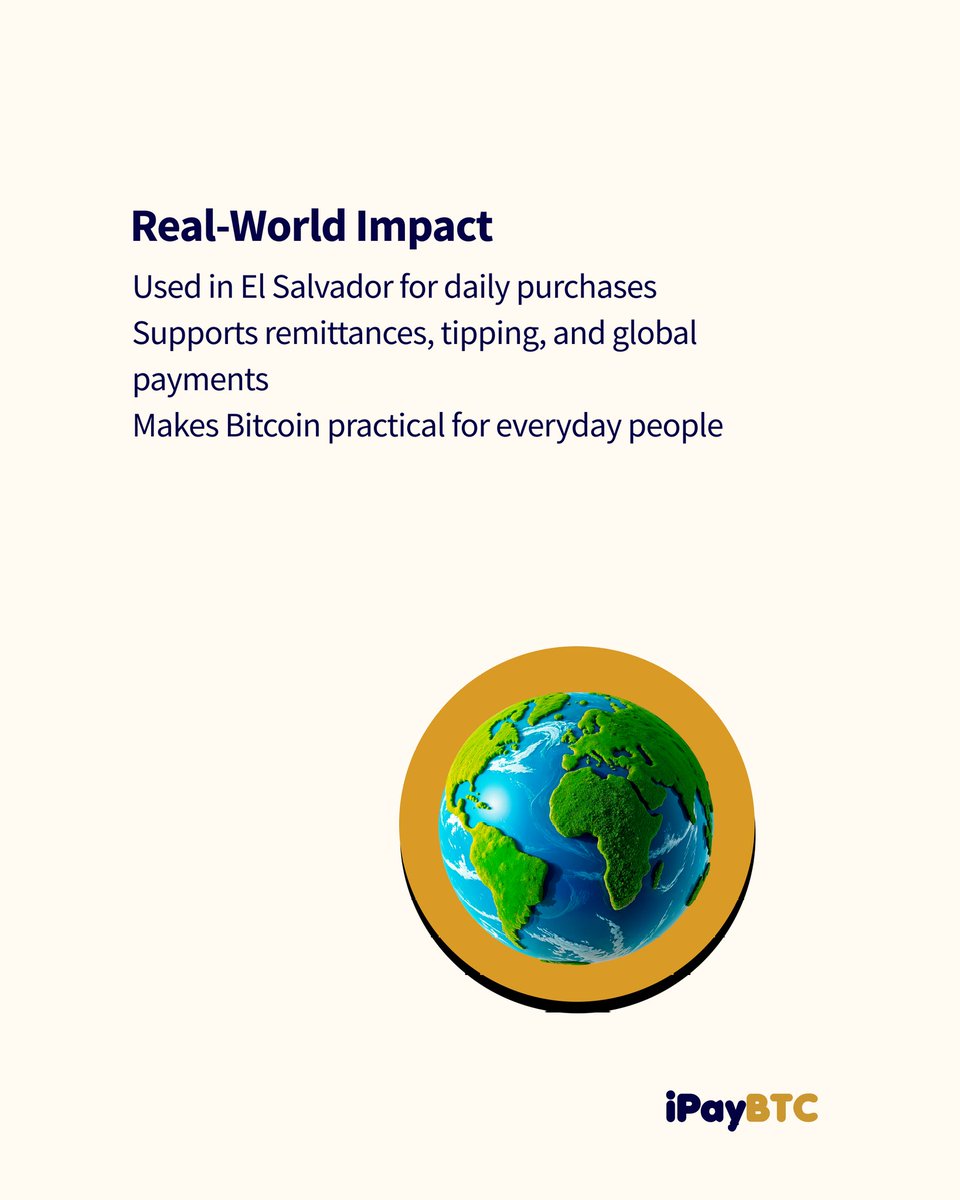 iPayBTC (@ipaybtcapp) on Twitter photo ๐๐ข๐ญ๐๐จ๐ข๐ง ๐ข๐ฌ ๐ฉ๐จ๐ฐ๐๐ซ๐๐ฎ๐ฅโฆ ๐๐ฎ๐ญ ๐ฐ๐ก๐๐ญ ๐ข๐ ๐ข๐ญ ๐๐จ๐ฎ๐ฅ๐ ๐ฆ๐จ๐ฏ๐ ๐๐ญ ๐ญ๐ก๐ ๐ฌ๐ฉ๐๐๐ ๐จ๐ ๐ฅ๐ข๐ ๐ก๐ญ? โก
Thatโs exactly what the Lightning Network brings to the table, speed, affordability, and real-world usability.
๐ Imagine sending Bitcoin in seconds ๐๐ข๐ญ๐๐จ๐ข๐ง ๐ข๐ฌ ๐ฉ๐จ๐ฐ๐๐ซ๐๐ฎ๐ฅโฆ ๐๐ฎ๐ญ ๐ฐ๐ก๐๐ญ ๐ข๐ ๐ข๐ญ ๐๐จ๐ฎ๐ฅ๐ ๐ฆ๐จ๐ฏ๐ ๐๐ญ ๐ญ๐ก๐ ๐ฌ๐ฉ๐๐๐ ๐จ๐ ๐ฅ๐ข๐ ๐ก๐ญ? โก
Thatโs exactly what the Lightning Network brings to the table, speed, affordability, and real-world usability.
๐ Imagine sending Bitcoin in seconds