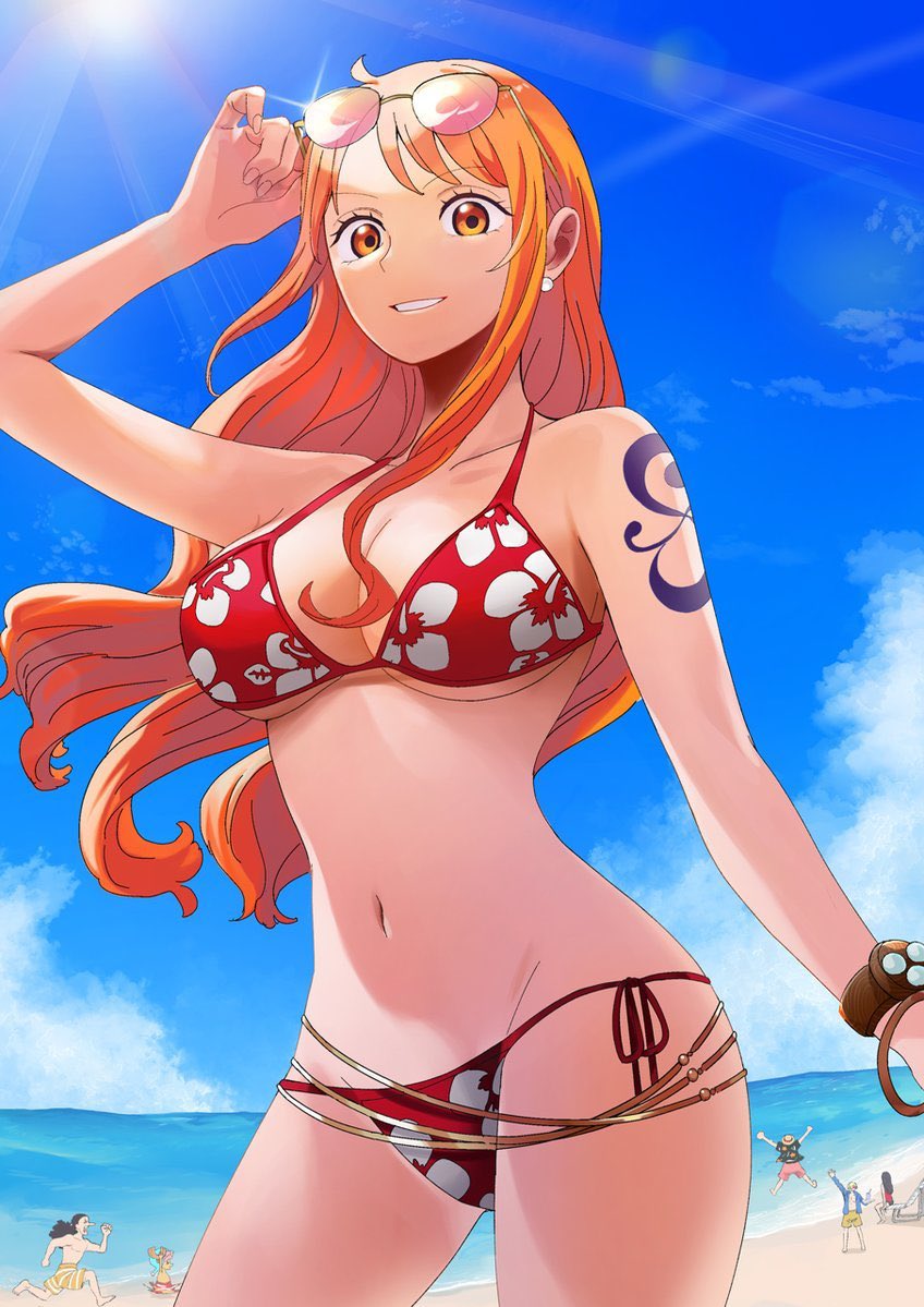 Official illustration for Nami's birthday!