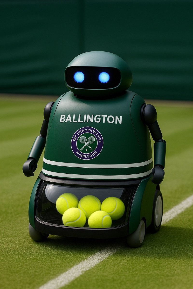 Will we be seeing Ballington at Wimbledon next year? 😂