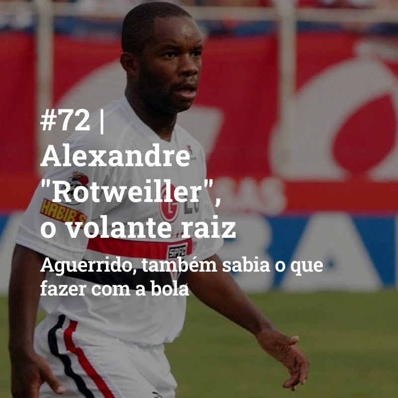 efemello's tweet image. Em mais de 200 partidas, sempre deixou tudo em campo, com raça e muita vontade, o que lhe rendeu o apelido de “Rotweiller”, dado por Bordon.
Texto #72 no ar!
oclubedafe.substack.com/p/72-alexandre…