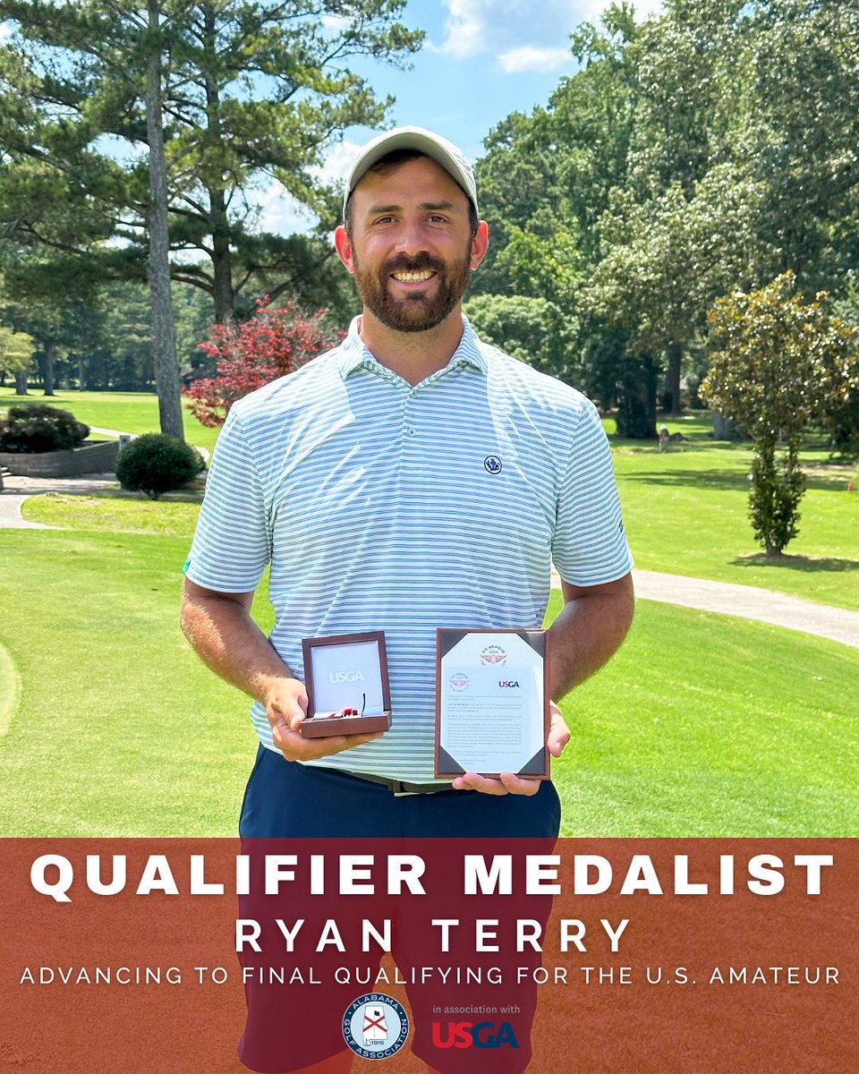 Ryan Terry shot 7-under to earn medalist honors at the U.S. Amateur Local Qualifier.

Also advancing to the final U.S. Amateur Championship qualifying stage:
• Pooley (-6)
• Drake (-5)
• Crocker (-5)
• Cummins (-5)
• Stone (-5)
• Skinner (-5)
• Warren (-4)
• Hawkins (-4)