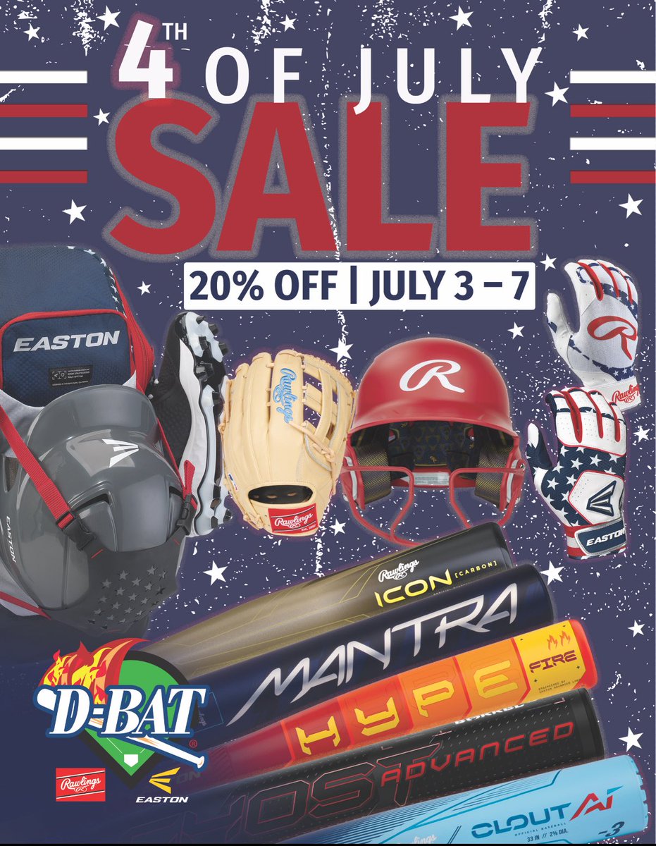 Our 4th of July Sale Starts Tomorrow! It ends on Monday and we will close at 4:00pm Friday. Fireworks 🎇