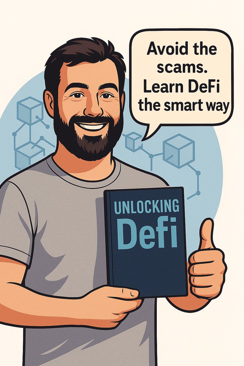 No more getting lost in crypto.
No more scams.
Just simplified to understand DeFi from day one.
📘 Unlocking DeFi is out now.
Link in bio
Follow me if you're serious about learning the right way 💡
#CryptoEducation #DeFiCommunity #Web3Life #UnlockingDeFi