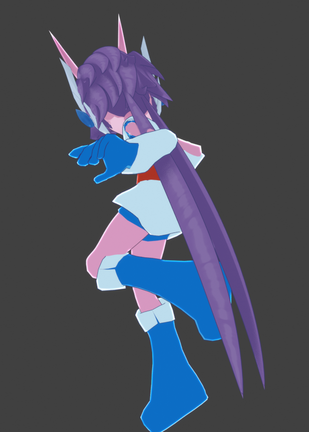 LilBoulder's tweet photo. @Crimsonfloofeon thanks! they're already modeled, just not rigged or parented to the head properly https://t.co/F0Zu0bF8F7