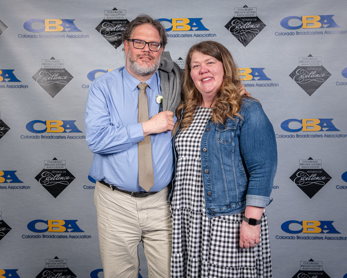 krtzradio's tweet photo. Congratulations to our very own @radiokelly (pictured left), celebrating 35 long years in the radio broadcasting industry this year!  #reallocalradio https://t.co/4VRy9cNtci