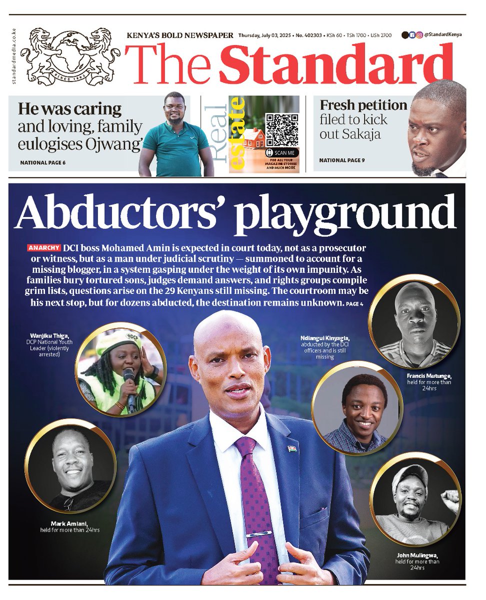 Abductions playground.

#77NiNumbers #KELondonFocus
Space X Keir Starmer The DCI Happy New Month Al Hilal Chelsea Madueke Trent Real Madrid Gachagua Kepa Islamic Supreme Court Ederson Kamakis FEMA Alaska Chuck Spare Dawn The American USAID Senator Medicaid