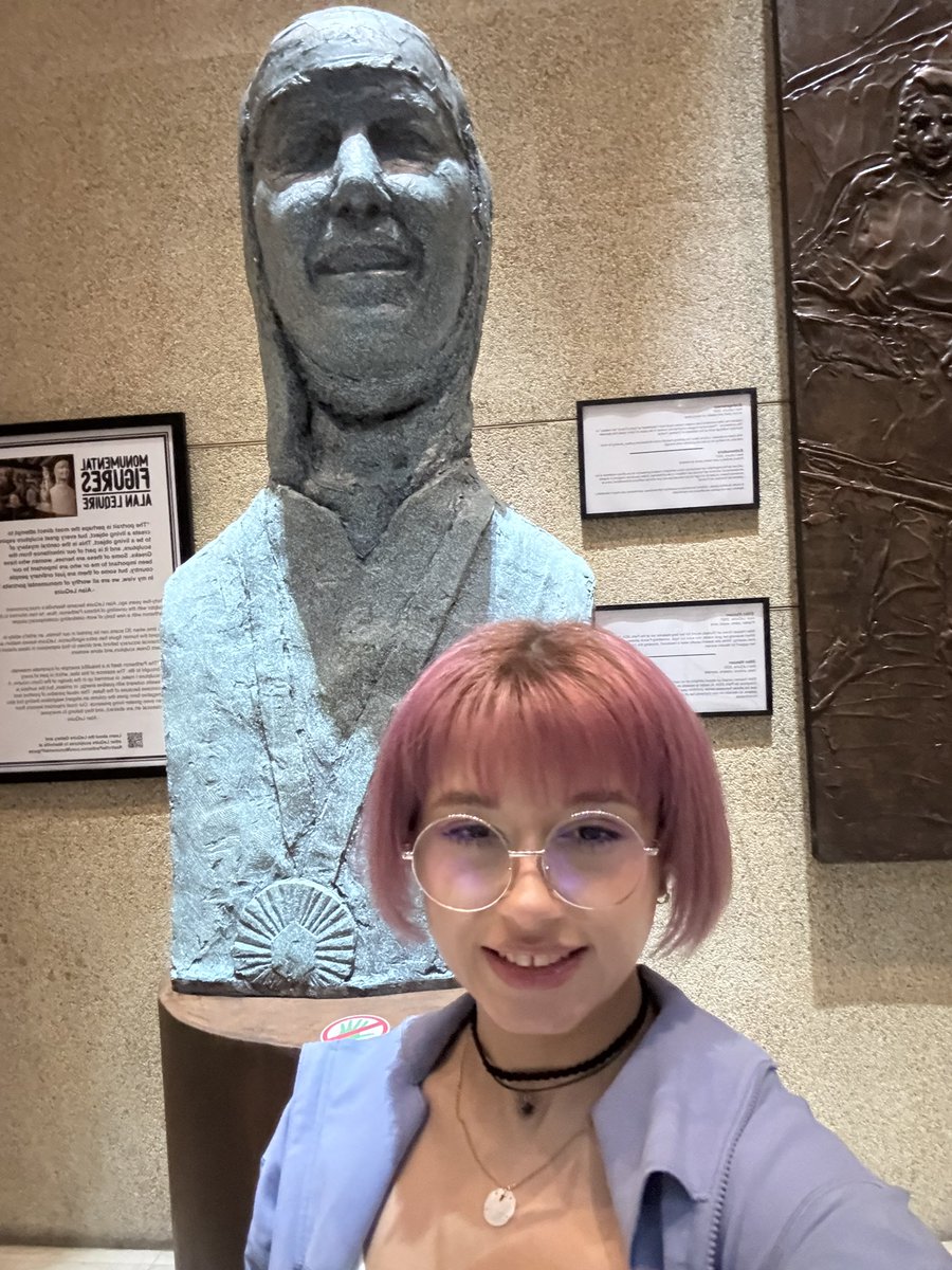 went to a museum and met some dudes