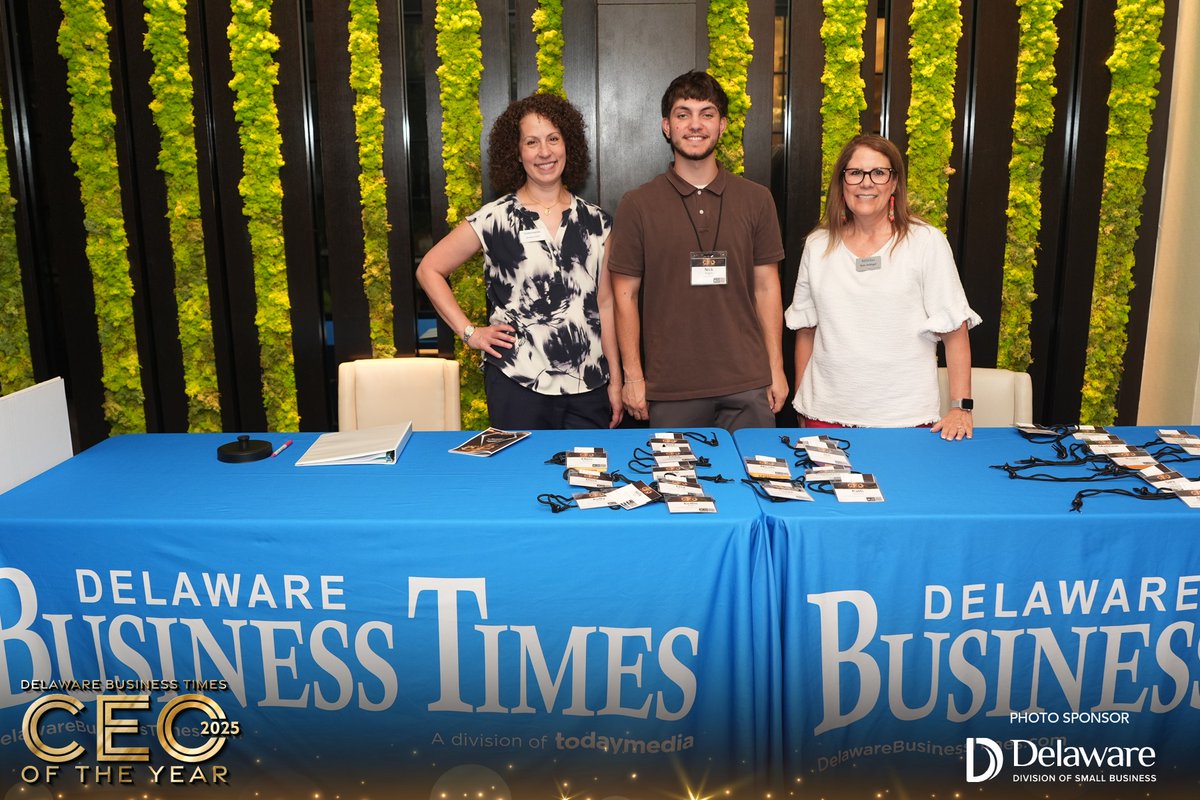HiltonDelaware's tweet photo. Celebrating Delaware's Exceptional Leaders! 📷What an incredible evening hosting the Delaware Business Times CEO of the Year awards! https://t.co/Qg9UR7v5RT