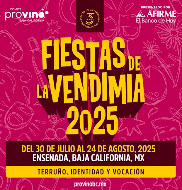 La mejor temporada de Valle de Guadalupe ha llegado... Fiestas de la Vendimia 2025 🍷🍇 

Conoce los detalles aquí: clubprovino.mx