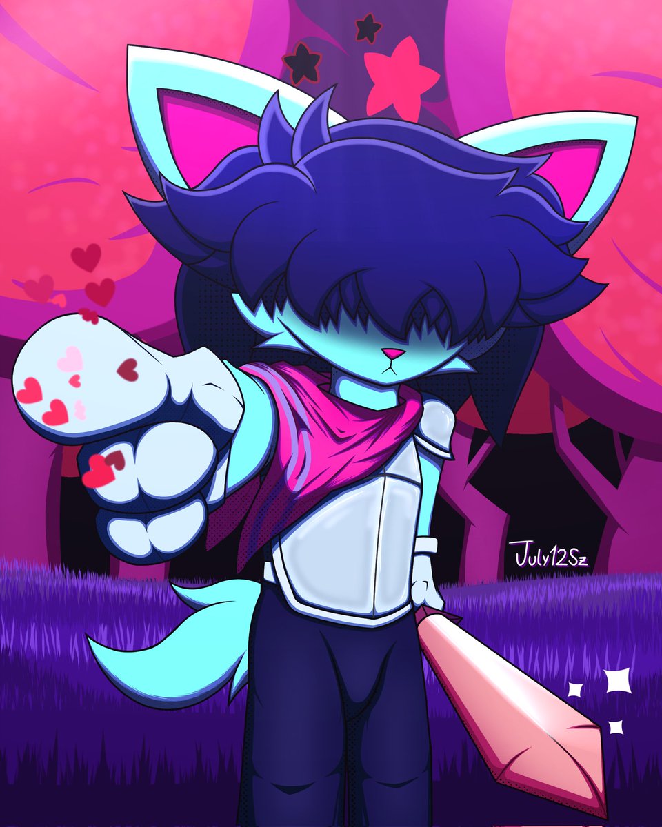 Me encanta como se ve Kris en el DarkWorld y tmb la zona del "Field of Hopes and Dreams", muy lindo todo y espero les guste como se ve :3.

#FURRY #DELTARUNE #deltarunefanart