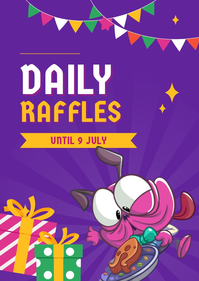 Final Chance to win our free NFTs, if you didn't made it to level 10 in the game.
The more you enter, the greeter your chances! 🎁

Join Discord to Enter: discord.gg/v7d3NSZV

#Giveaway #raffle #Airdrop