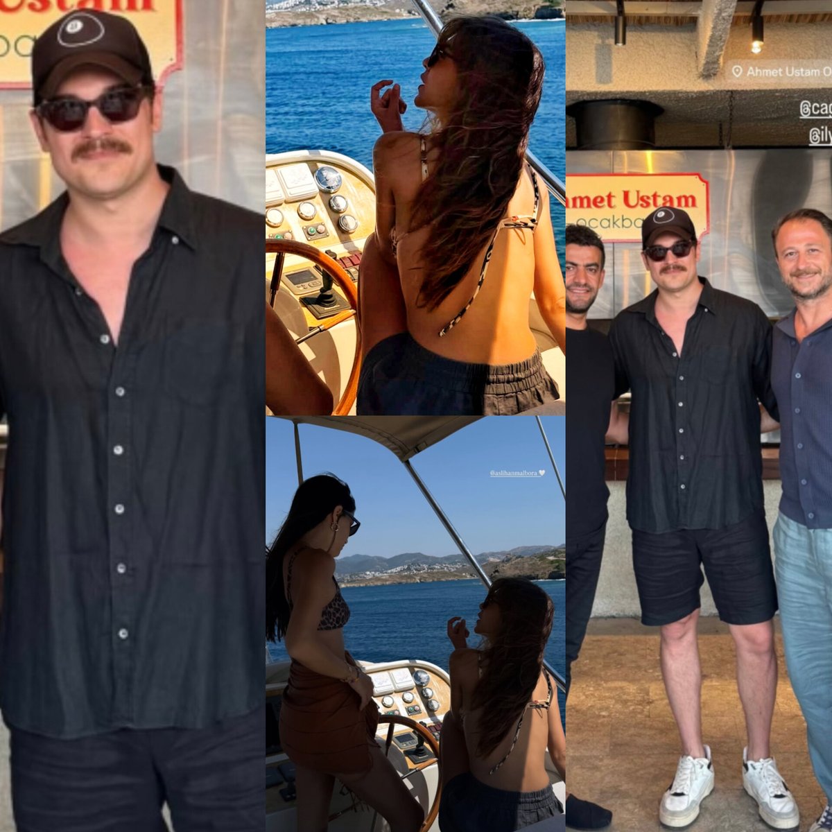 flower49182's tweet photo. take a vacation first before shooting the film starts 😉 
Cagatay Bey 🤍 Aslihan Hanim
#esreftek #esrefrüya 
Engin Aykanat Bey 😎 https://t.co/3QrQTBjT9U
