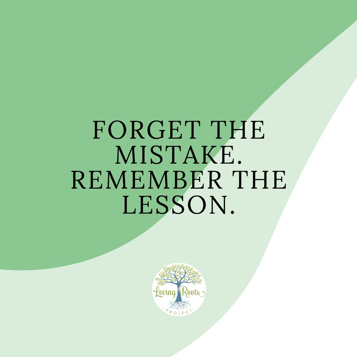 lovingroots's tweet photo. Embrace every experience! 🌟 Let go of the mistake, but cherish the wisdom in the lesson. Your recent misstep is your best teacher. Keep growing, evolving and shining! 💪✨ #LifeLessons #GrowthMindset https://t.co/XzxvLtuTXf