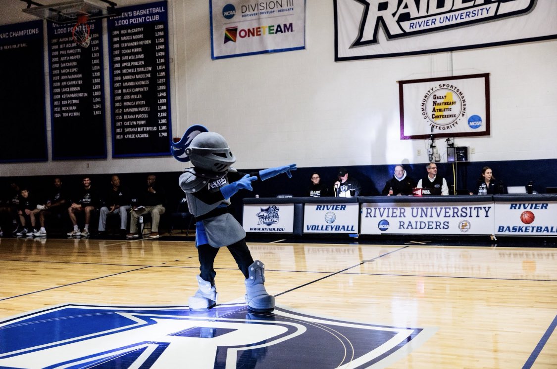 CollegeXRecruit's tweet photo. @Coachbruce_1114 @Rivier_MBB - Player send your film over !!! . Rivier University competes in a highly challenging schedule. 🔵⚫️⚪️ https://t.co/QEmWYwfNqE