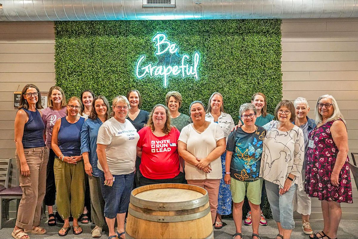 VRLAction's tweet image. From Duluth to Owatonna, women showed up ready to lead. At MN League of Cities & Rural Women’s Leadership Conferences, we trained, connected, and shared space with partners like @FairVoteMN to inspire action and build power.