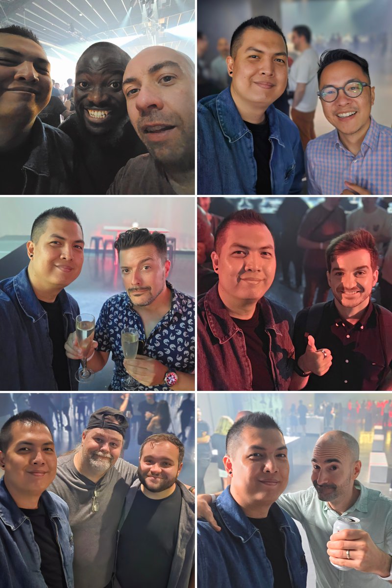 Can't upload more than four photos on here, so here's a collage—had an awesome time at the Nothing Phone (3) launch. Met some super-cool people at the event too!