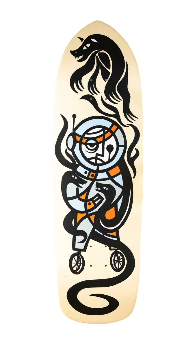 10 day's left! 'Middle of Nowhere' A skateboard art benefit for Montana Pool Service Deck - Don Pendelton shop.pearljam.com/products/middl…