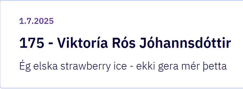 Allar 180 umsagnirnar um áform heilbrigðisráðherra um að banna nikótínvörur með bragði eru á einn veg, áformin eru þvæla. Þessi er persónulegt uppáhald.