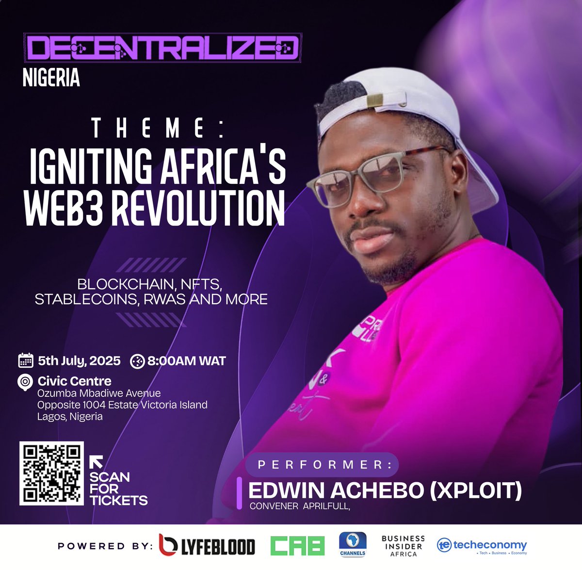 And I’ll be ensuring I promote web3 entertainment as always.

A privilege to be sharing same stage with you alongside other speakers 👏🏼✊🏼

GM boss