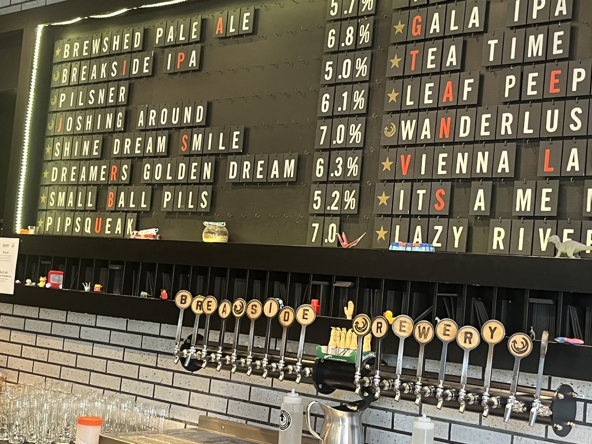 Enjoying a Shine Dream and Smile IPA💥🦧🍻Back at Breakside Brewing Slabtown🍻🔥