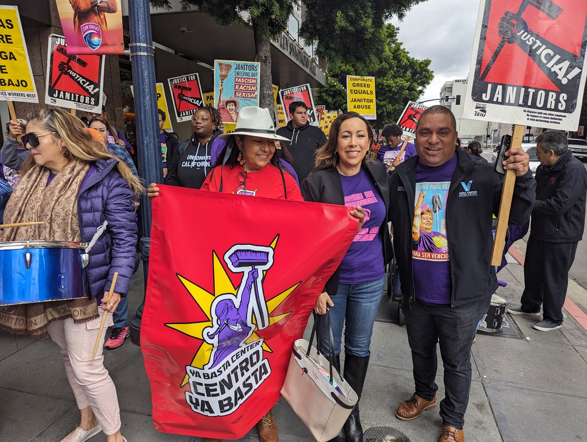SEIU USWW (@seiuusww) on Twitter photo Congratulations <a href="/paloma4D1/">Paloma Aguirre (she/her/ella)</a>! Thanks to the hard work of hundreds of SEIU-USWW members, San Diego County rejected divisive right wing politicians and elected a champion for justice and all workers!
#SDpol #PeoplePoweredPolitics #caelections Congratulations <a href="/paloma4D1/">Paloma Aguirre (she/her/ella)</a>! Thanks to the hard work of hundreds of SEIU-USWW members, San Diego County rejected divisive right wing politicians and elected a champion for justice and all workers!
#SDpol #PeoplePoweredPolitics #caelections