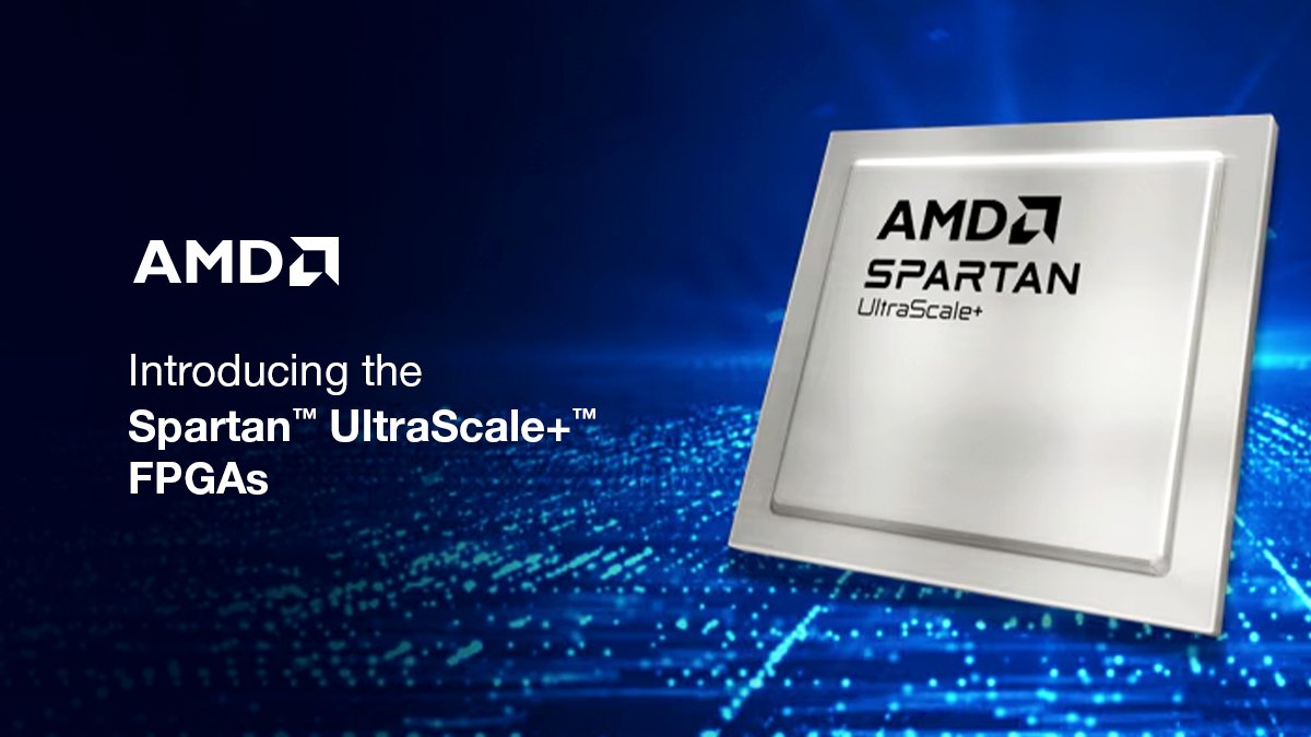 Introducing the <a href="/AMD/">AMD</a> Spartan™︎ UltraScale+™︎ FPGAs for Secure, Low-power, High I/O Count Applications. Read the full #TechSpotlight here: bit.ly/45R17KZ