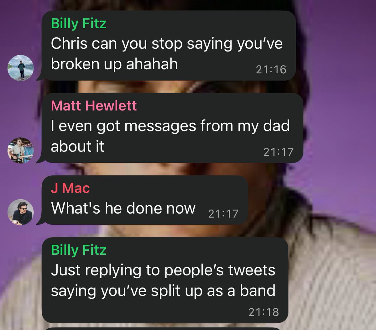 The Covasettes π (@thecovasettes) on Twitter photo π¨Official Announcementπ¨ 
After a formal band disciplinary meeting id like to apologise for telling the fans weβve broken up. We are in fact, never breaking up ever π¨Official Announcementπ¨ 
After a formal band disciplinary meeting id like to apologise for telling the fans weβve broken up. We are in fact, never breaking up ever