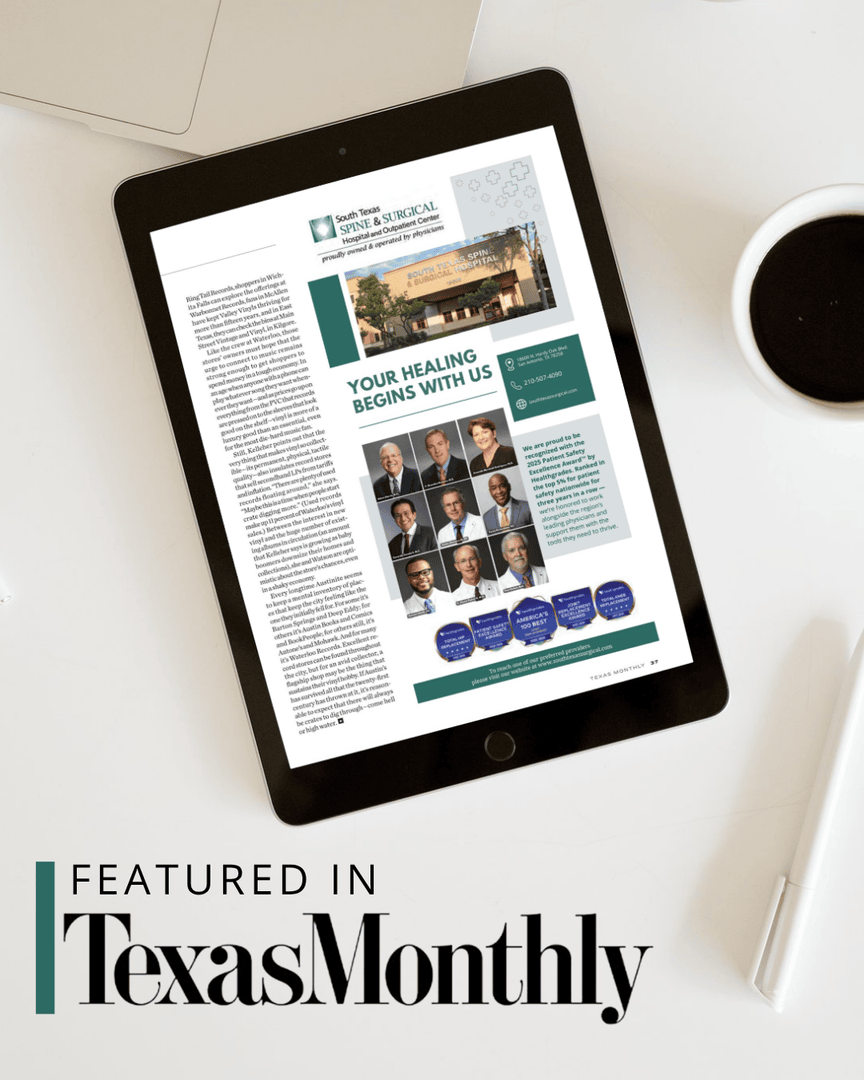 STSSHTX's tweet photo. We’re honored to be featured once again in Texas Monthly!

South Texas Spine &amp; Surgical remains committed to exceptional care and advanced spine and surgical solutions for our South Texas community.

Read more at the link in bio!

#TexasMonthly #HealthcareExcellence #SpineStrong https://t.co/FPT9KouyFR