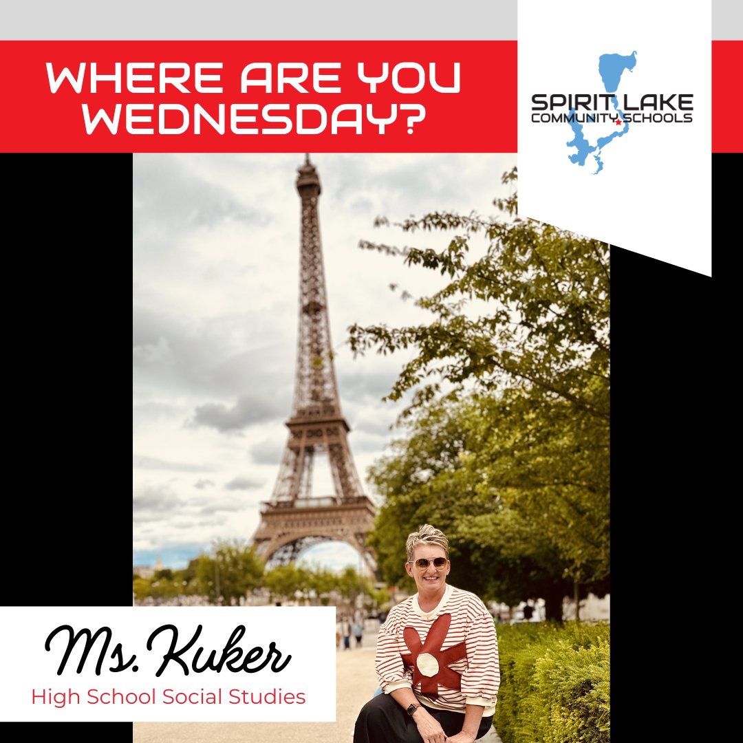We’re back with another #WhereAreYouWednesday, and this week we’re catching up with Ms. Kuker! 🌍 She spent part of June traveling through Europe, soaking in the sights, history, and culture. ✈️ From charming cities to scenic views, it looked like an unforgettable adventure!