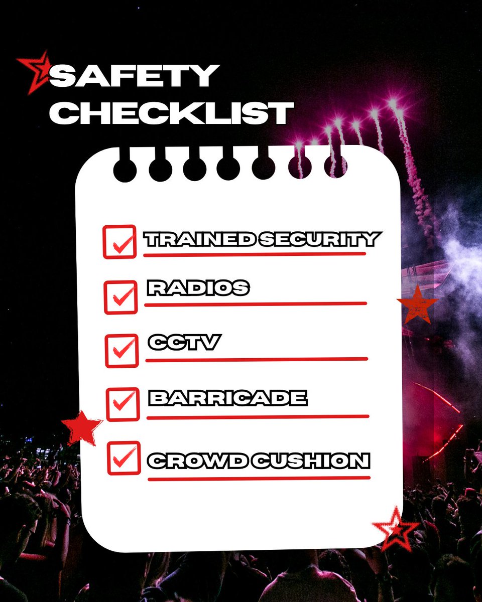 crowd_cushion's tweet photo. Don’t just check the box, lead the way in event safety.
Real-time pressure alerts from Crowd Cushion put control back in your hands.

🚨Get in touch to demo it at your next show🚨

#CrowdCushion #EventSafety #SafetyChecklist #SmartEvents https://t.co/02gX1giiWR
