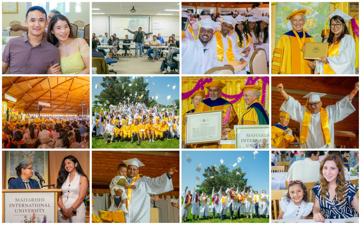 miu_mscs's tweet image. Our MS in CS program at MIU is proud to celebrate 324 new graduates from 44 countries. Since 1996, we have had 4,749 graduates from 118 countries.
To see the graduation photos from June 20-21, 2025, please visit photos.app.goo.gl/sQ333vvSXUnzcN…
#graduation #miu #maharishiuniversity