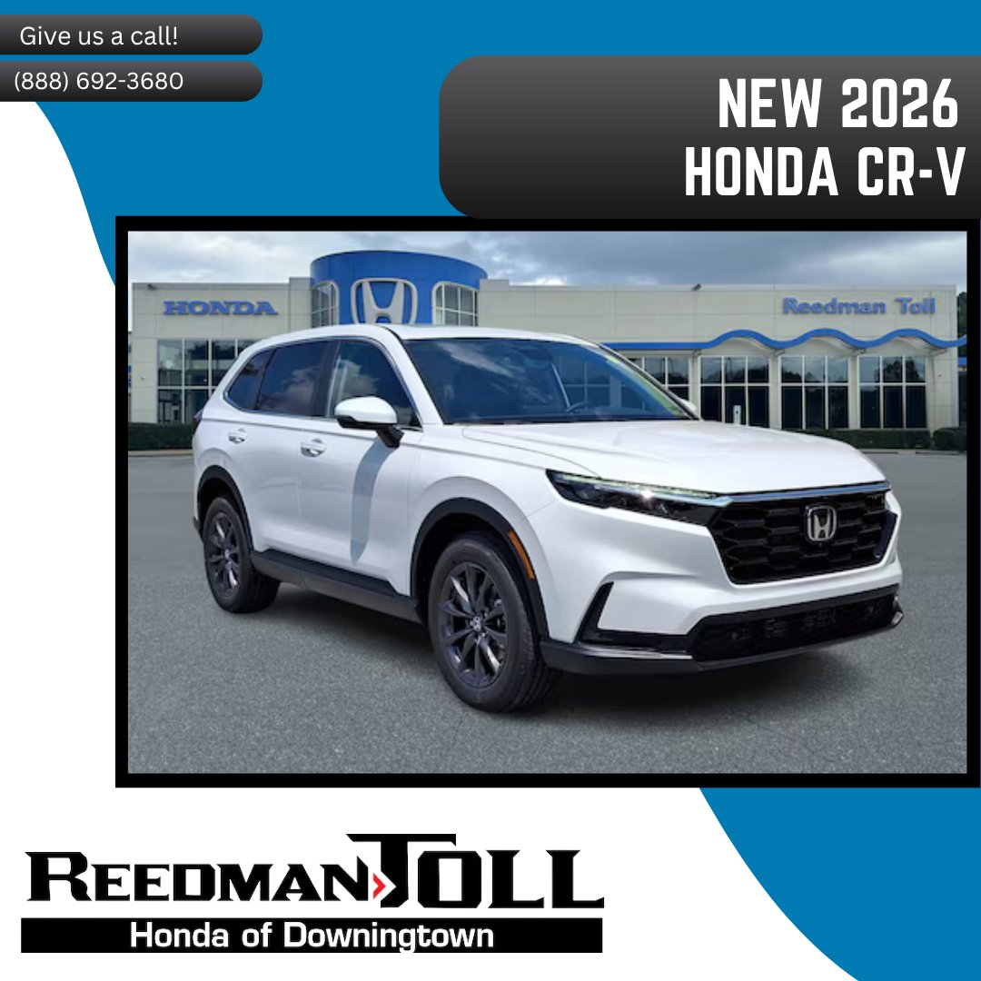 New 2026 inventory is ready and waiting for you at Reedman-Toll Honda of Downingtown! bit.ly/3IbcUdc #Honda #NewCar #ReedmanToll