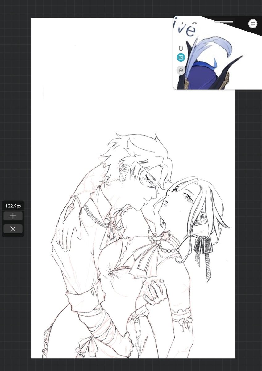 _synxeri's tweet image. I actually kinda forgot I drew this as much as I loved it but damn I can't color it even if I sold my soul somehow hi paint feels so uncomfortable compared to ibis
#Wriothesley #Clorinde #Genshin #Genshinlmpact