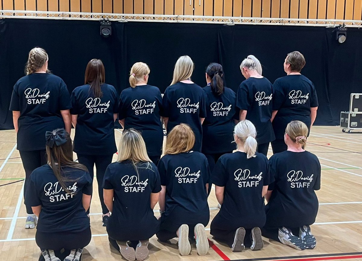St David’s staff joined in the fun <a href="/LT_Trust/">Learning Together Trust</a> Dance Festival 2025! The children loved our sparkly staff T Shirts 🪩 🎶