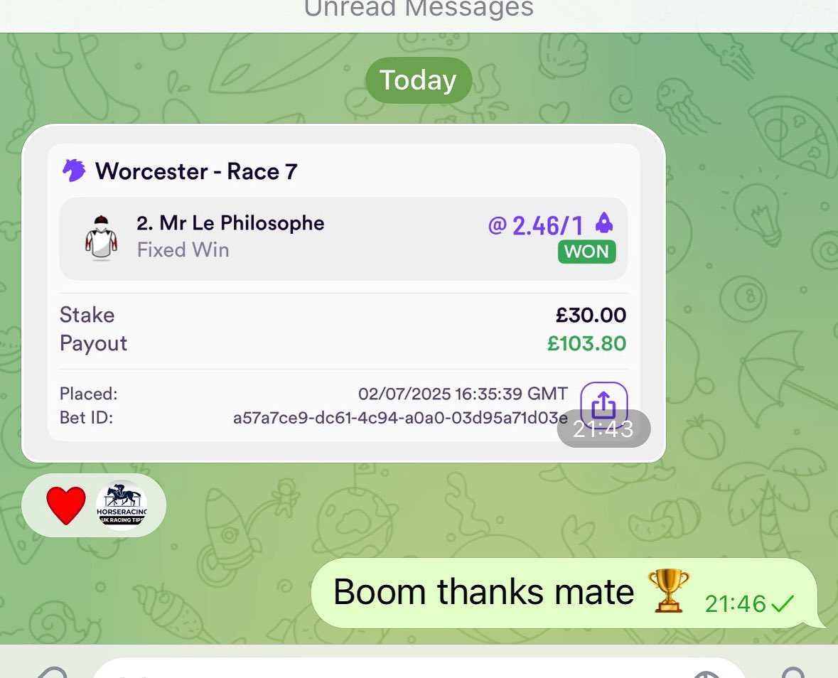 Tomorrow’s FREE tip posted 9/1.

Click here to follow we post one free VIP tip nearly ever day t.me/+ZpSZHR8nDN9iN… ❤️✅🏆