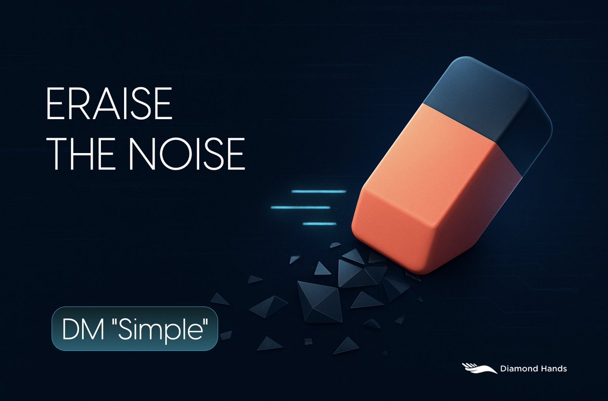 They need someone to tell them what to stop doing.

❌ Random CTAs
❌ Over-designed pages
❌ Discord without purpose
❌ Whitepapers nobody reads

At Diamond Hands, we don’t add complexity.
We remove noise until what’s left actually works.

If you’re overwhelmed with “too much,”