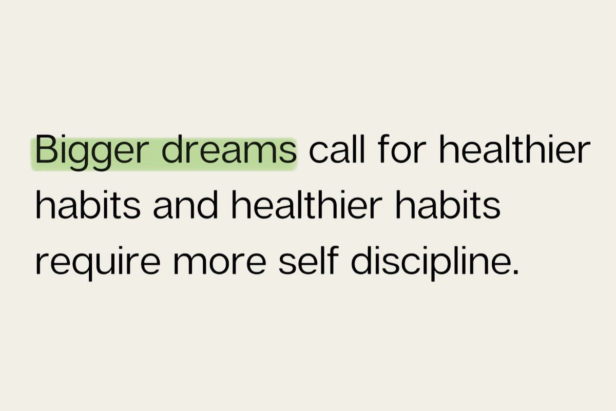 Bigger dreams: