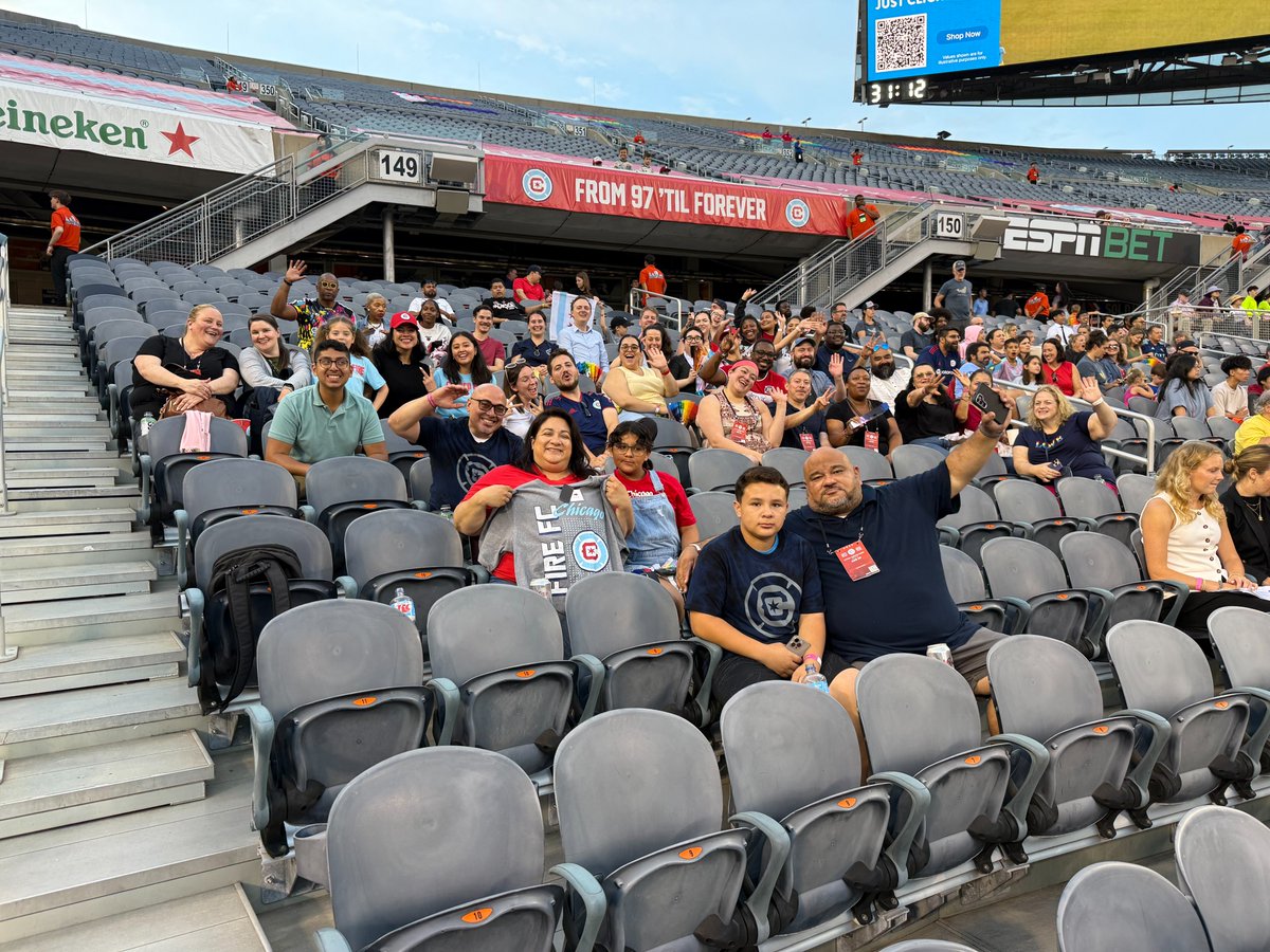 Chicago City Clerk (@chicityclerk) on Twitter photo I had so much fun attending a Chicago Fire game with my family and colleagues. We had a successful evening printing CityKeys for Chicagoans at Soldier Field. Our staff had a great night at the game thanks to @chicagofire! Special thanks to <a href="/77flavorschi/">77FlavorsChi</a> for stopping by! I had so much fun attending a Chicago Fire game with my family and colleagues. We had a successful evening printing CityKeys for Chicagoans at Soldier Field. Our staff had a great night at the game thanks to @chicagofire! Special thanks to <a href="/77flavorschi/">77FlavorsChi</a> for stopping by!