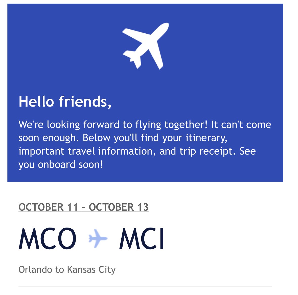 Flights for Lions @ Chiefs booked! 👏👏