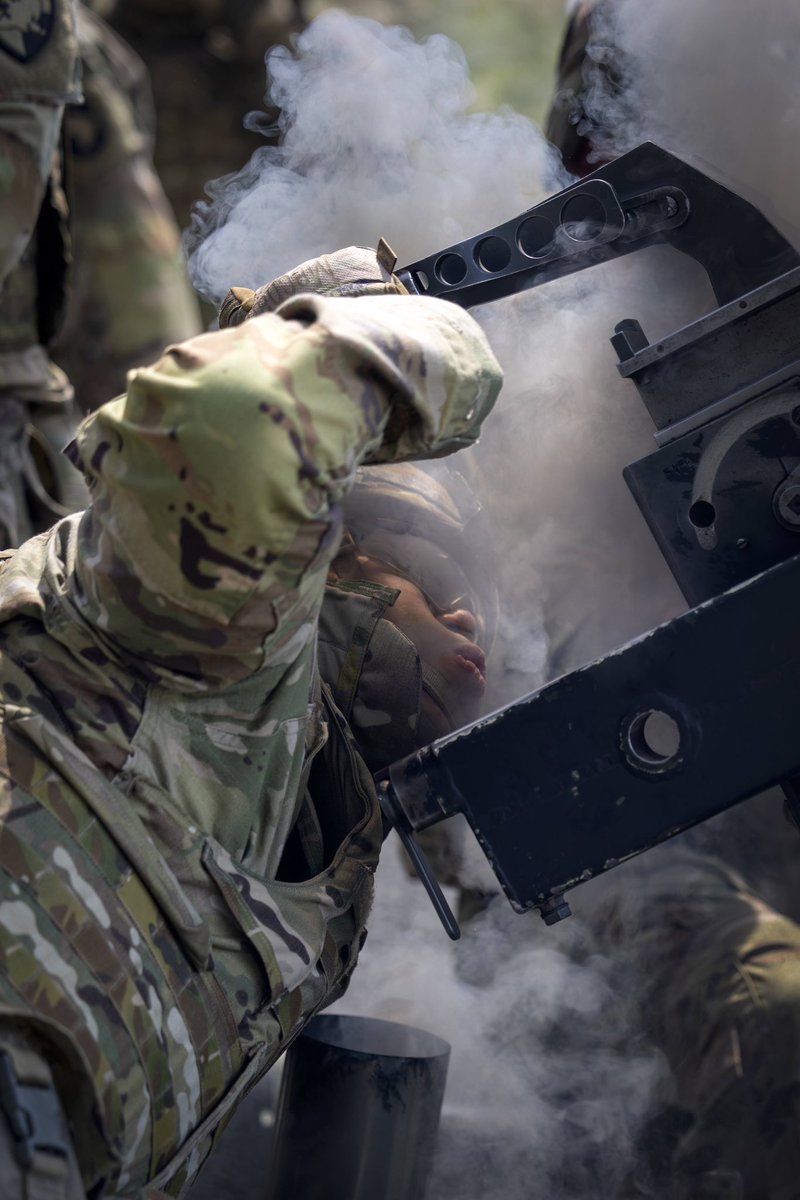WestPoint_USMA's tweet image. 🎯 “Adjust fire, over.”
Cadets put their skills to the test with Call for Fire training—learning how to coordinate indirect fire support with speed, accuracy, and control.
“Fire for effect — Cadets are on target.”🔥