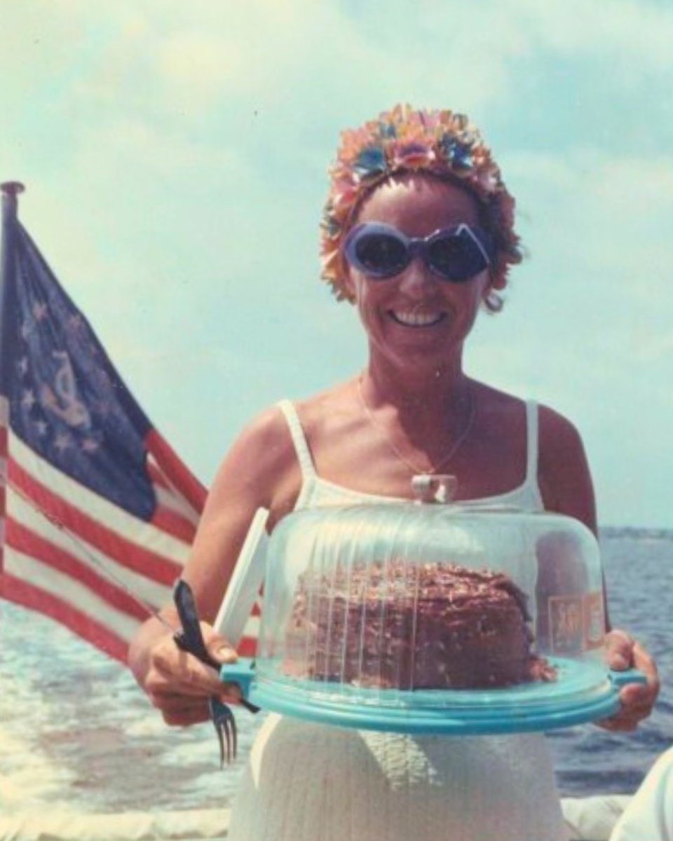 Every year, Mum led the annual Fourth of July parade in Hyannis Port from her red, white, and blue-decked golf cart. But she also knew that patriotism means more than celebration. In 2018, Mum participated in a 24-hour hunger strike to protest Pres. Trump’s cruel “zero tolerance”