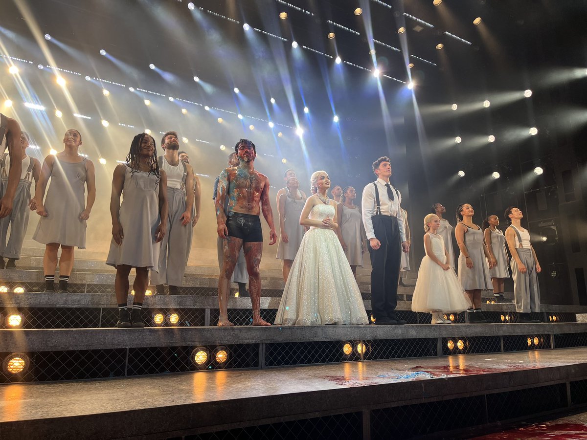 it is the best thing I have ever seen in the west end, everyone was on their feet, deserved