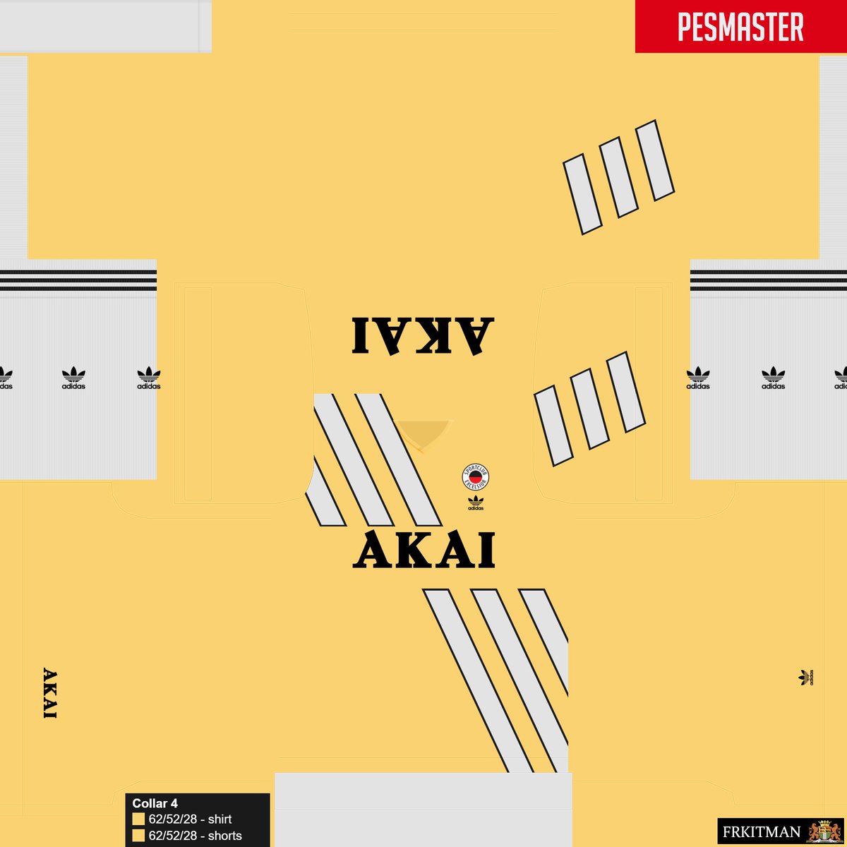 1991-93 #ExcelsiorRotterdam away #PES kit