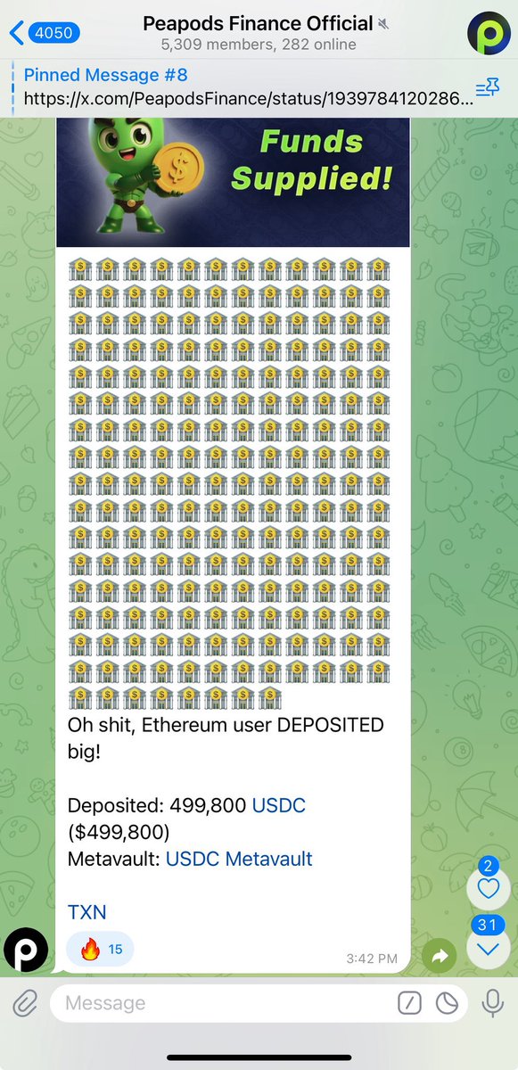 cevo (@cryptocevo) on Twitter photo 1. Everything will be tokenized.
2. Everything tokenized will be podded.
3. The only certainty in markets is volatility.
$PEAS 🫛 1. Everything will be tokenized.
2. Everything tokenized will be podded.
3. The only certainty in markets is volatility.
$PEAS 🫛